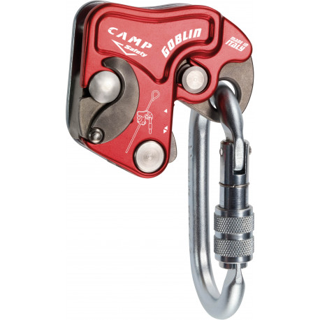 Antichute mobile sur corde (ø10mm et +) avec fonction de blocage - GOBLIN - CAMP®