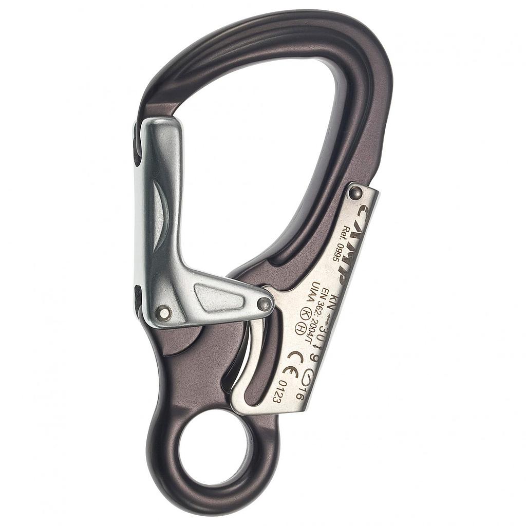 Mousqueton alu double action snaphook - MGO - HERCULES - CAMP®