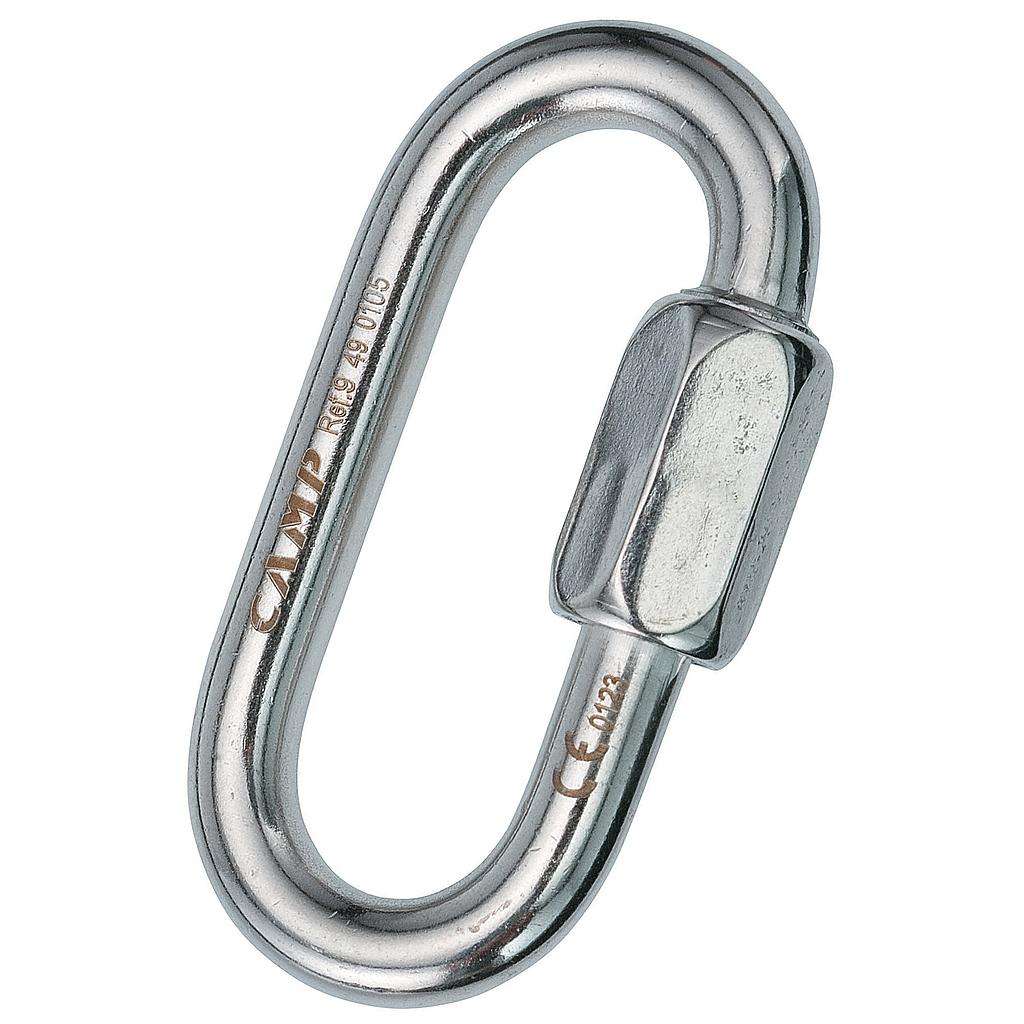 Maillon rapide inox ovale - ø10mm - OVAL QUICK LINK STAINLESS - CAMP®