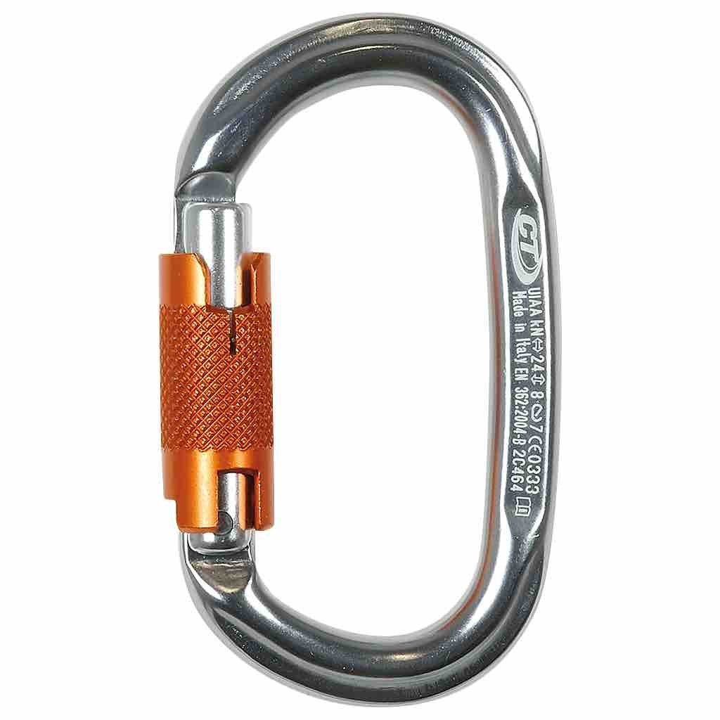 Mousqueton alu ovale - Double action - PILLAR - CLIMBING TECHNOLOGY®