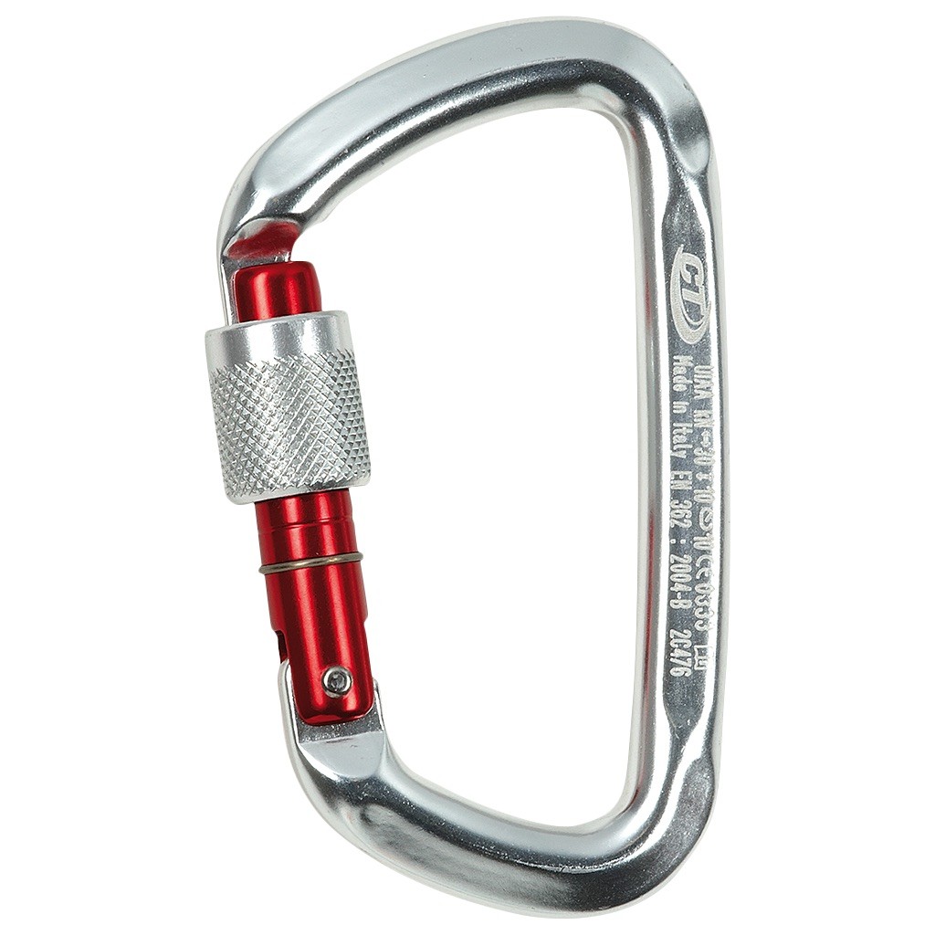 Mousqueton alu en D - À vis - D-SHAPE SG - CLIMBING TECHNOLOGY®