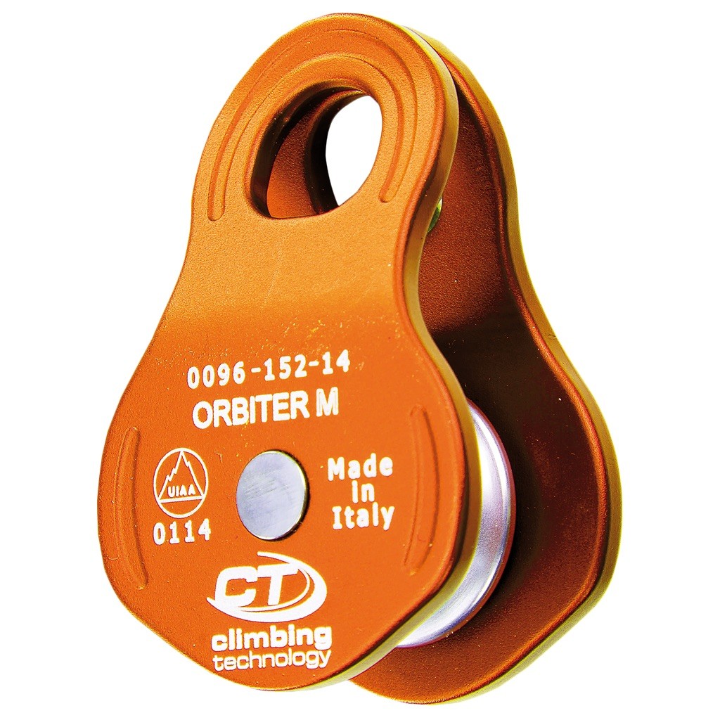 Poulie simple à flasques mobiles - ORBITER M - CLIMBING TECHNOLOGY®