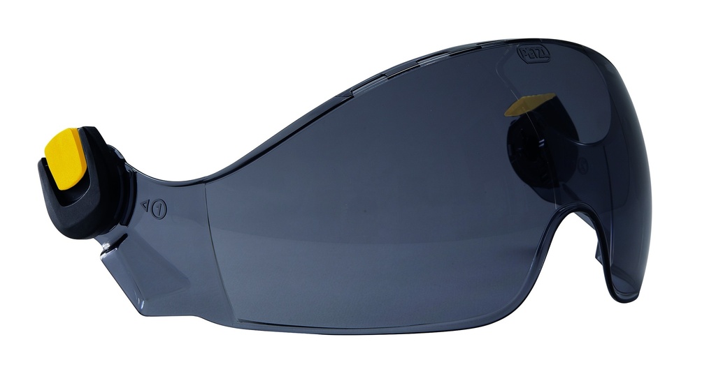 Visière de protection teintée avec système EASYCLIP pour casques VERTEX et STRATO - VIZIR SHADOW - PETZL®