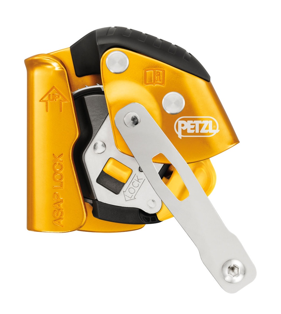 Antichute mobile sur corde (ø10mm et +) avec fonction de blocage - ASAP LOCK - PETZL®