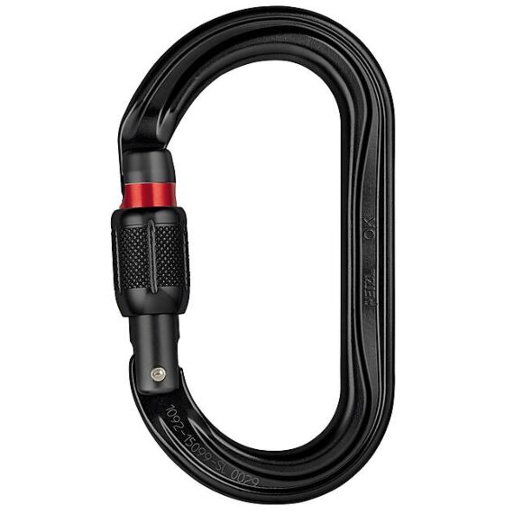Mousqueton alu en D - À vis - AM'D  SCREW LOCK - PETZL®