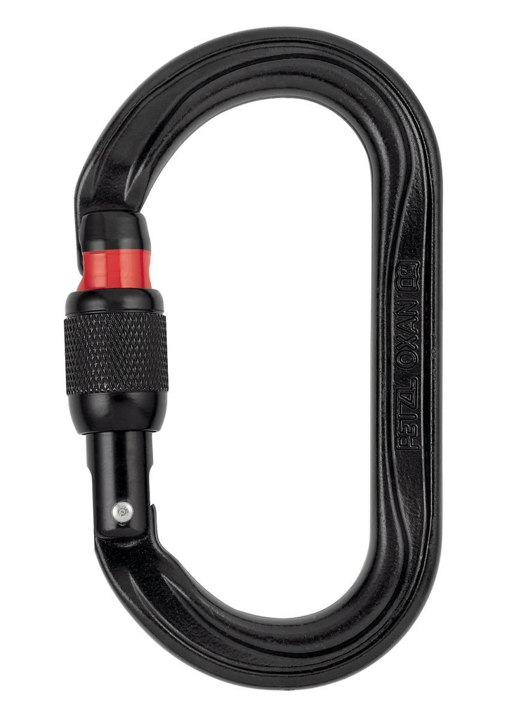 Mousqueton acier ovale - À vis - OXAN SCREW LOCK - PETZL®