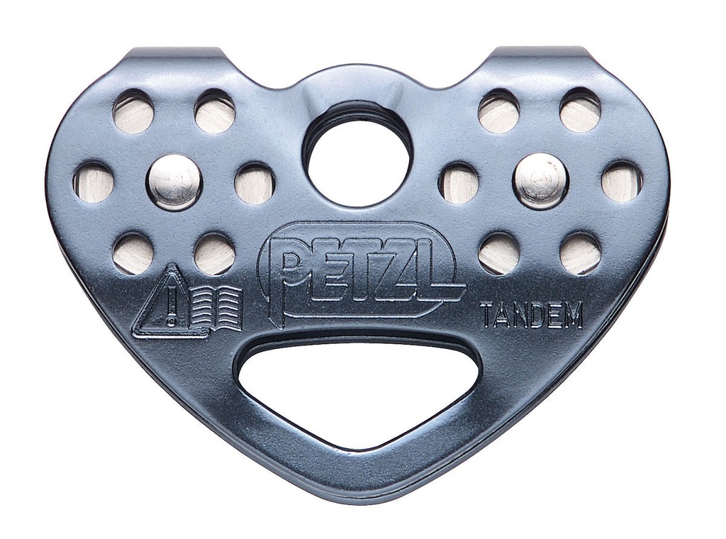 Poulie double RàB pour tyroliennes sur corde - TANDEM SPEED - PETZL®