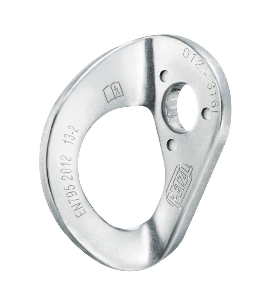 Plaquette d'amarrage en acier inoxydable (pack de 20) - COEUR STAINLESS - PETZL®