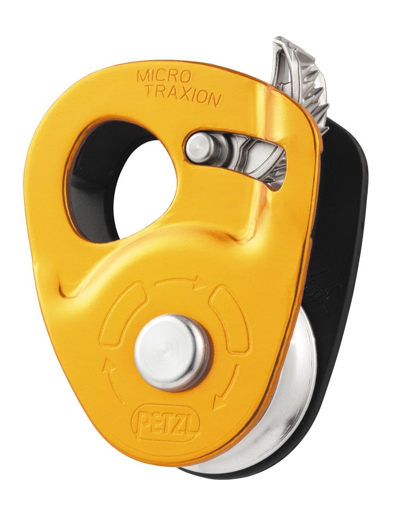 Poulie-bloqueur compacte et légère - MICRO TRAXION - PETZL®