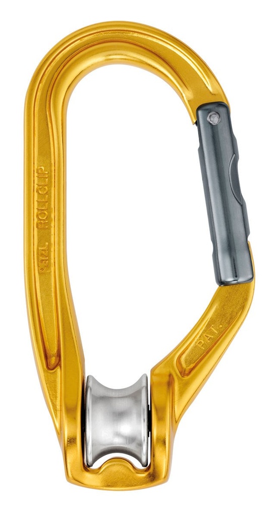 Poulie-mousqueton alu SANS verrouillage - ROLLCLIP A - PETZL®