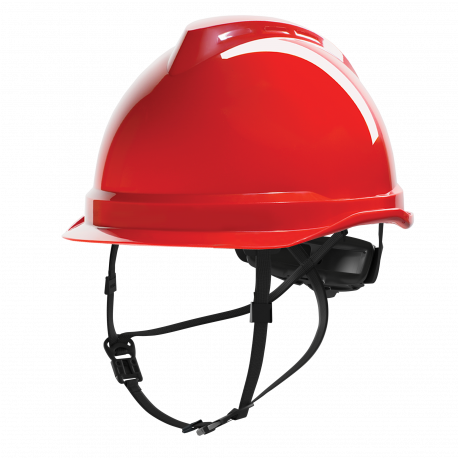 Casque TeH non ventilé L'EQUIPEUR avec jugulaire 4 points - V-GARD 520 - MSA®