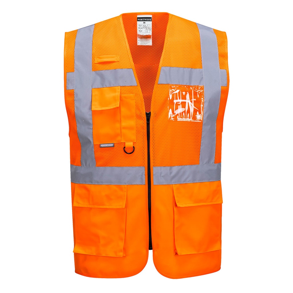 Gilet haute visibilité executive maille - MADRID - PORTWEST®