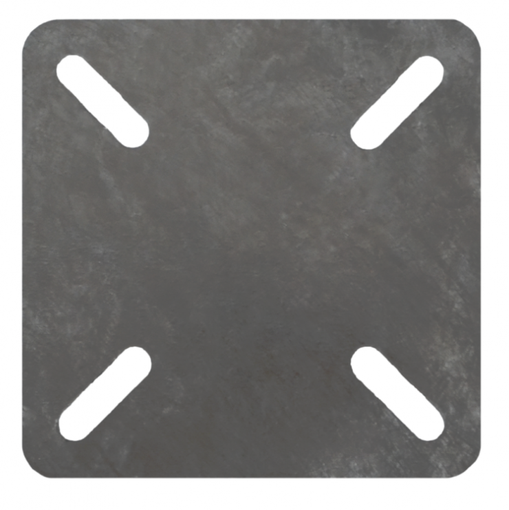 Contre platine d'ancrage pour potelet - SECUR - SECURLINE®