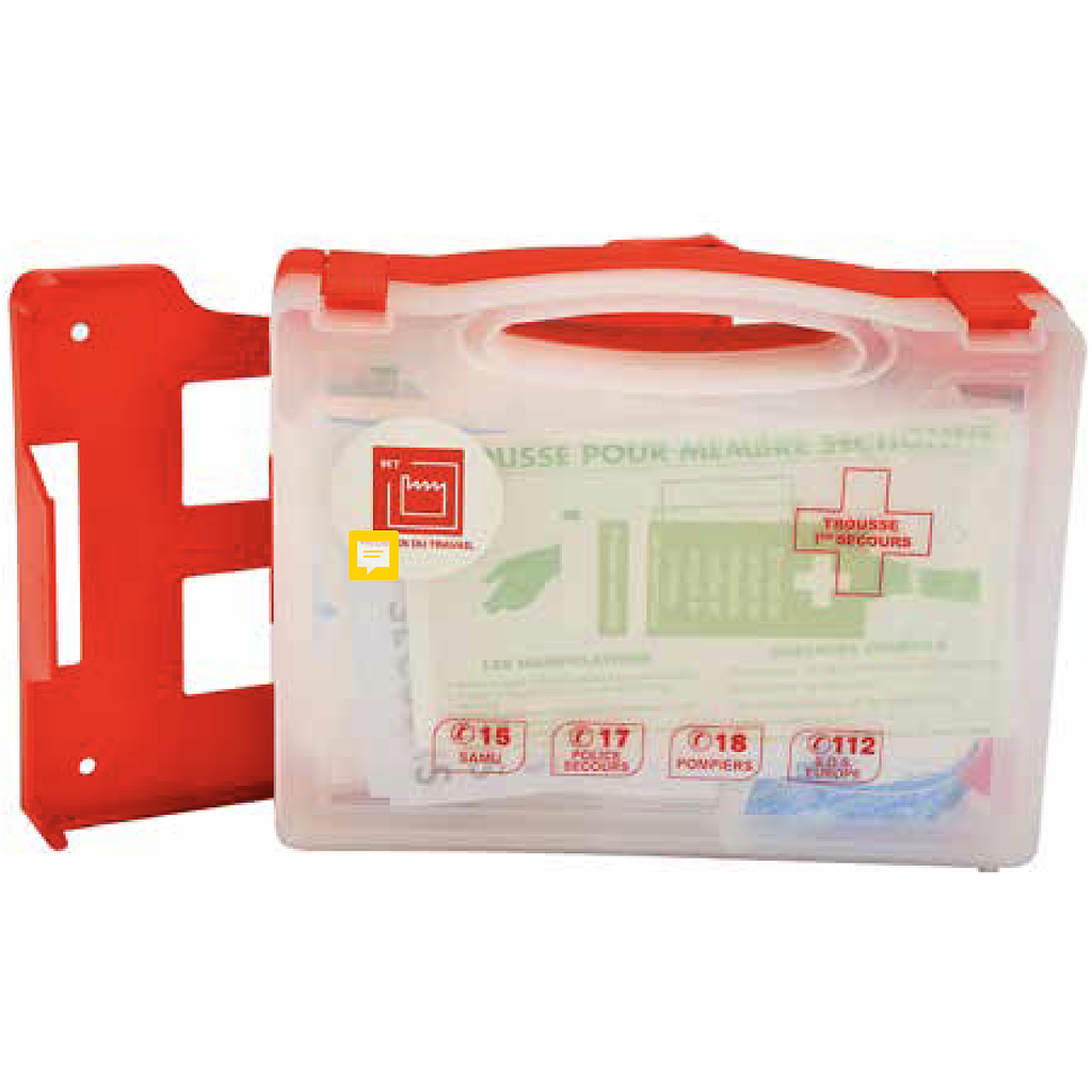 Trousse de secours Médecine Du Travail PETIT Modèle (3-5 personnes) - LPMF®
