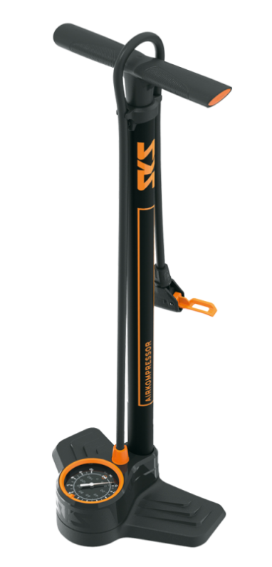Pompe avec manomètre (max 10 bars /144 PSI) - AIRKOMPRESSOR 10.0 - SKS GERMANY®