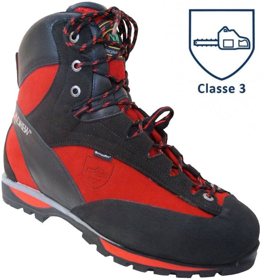 Chaussures de protection scie à chaine Classe 3 avec pédale - TREE CLIMBING WOOD - ANDREW®