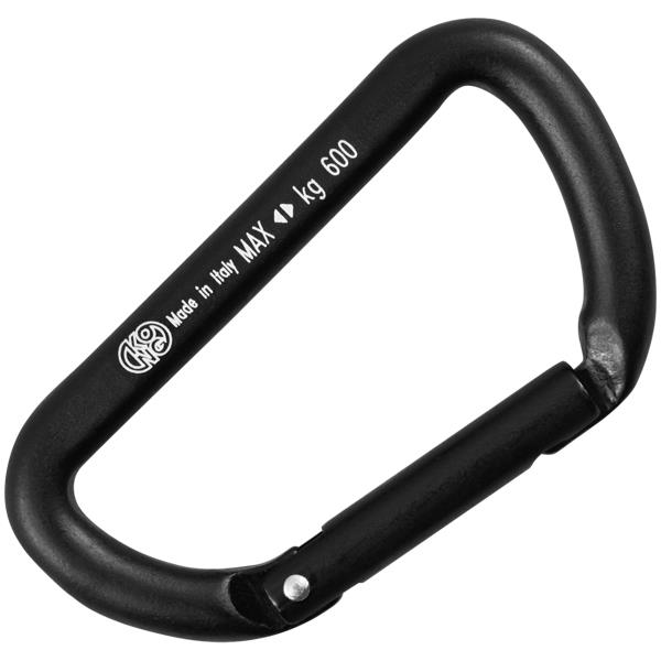 Mousqueton alu sans verrouillage doigt droit - 6kN - Porte matériel - MINI D - KONG®