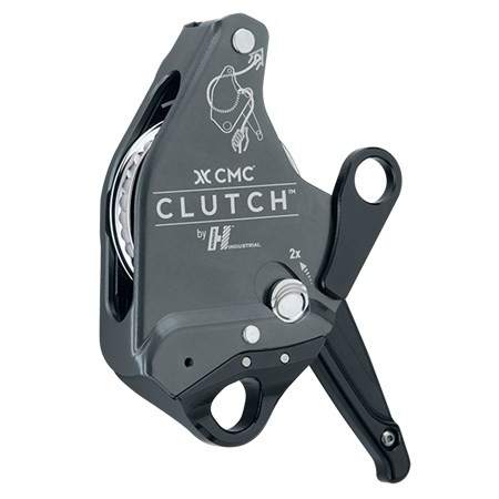 Descendeur avec poulie-bloqueur intégrée - ø11mm - CLUTCH - HARKEN®