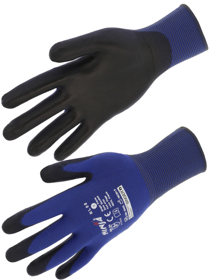 Gant enduit PU. Support polyamide. Jauge 18. - NINJA LITE - SINGER®