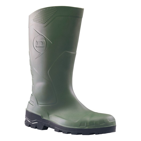 Bottes de sécurité PVC vertes S5 - DEVON SAFETY - DUNLOP®