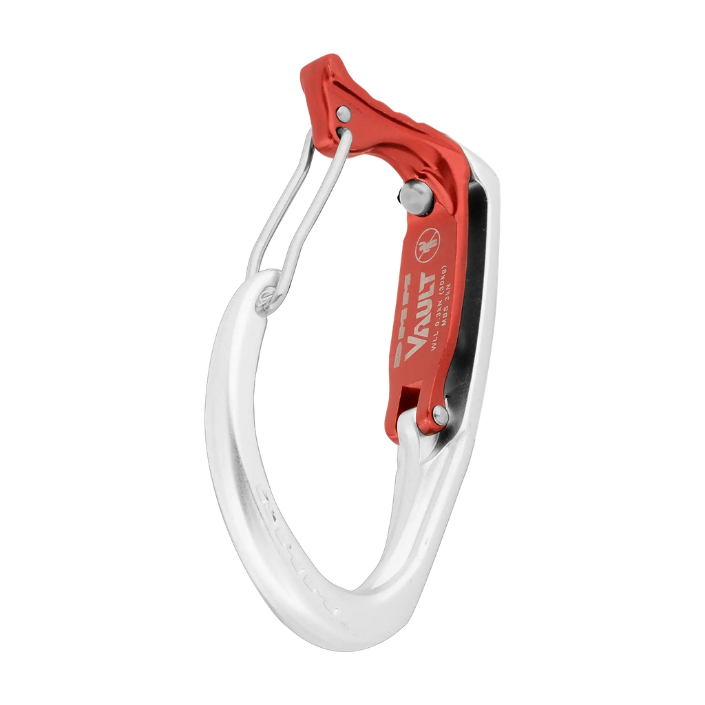 Mousqueton alu porte-matériel et porte tronçonneuse (max 30kg) - VAULT WIRE - DMM®
