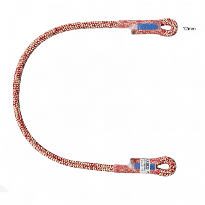 Prusik pour nœud autobloquant avec 2 boucles cousues - ø8mm - VOLCANO - BEAL®