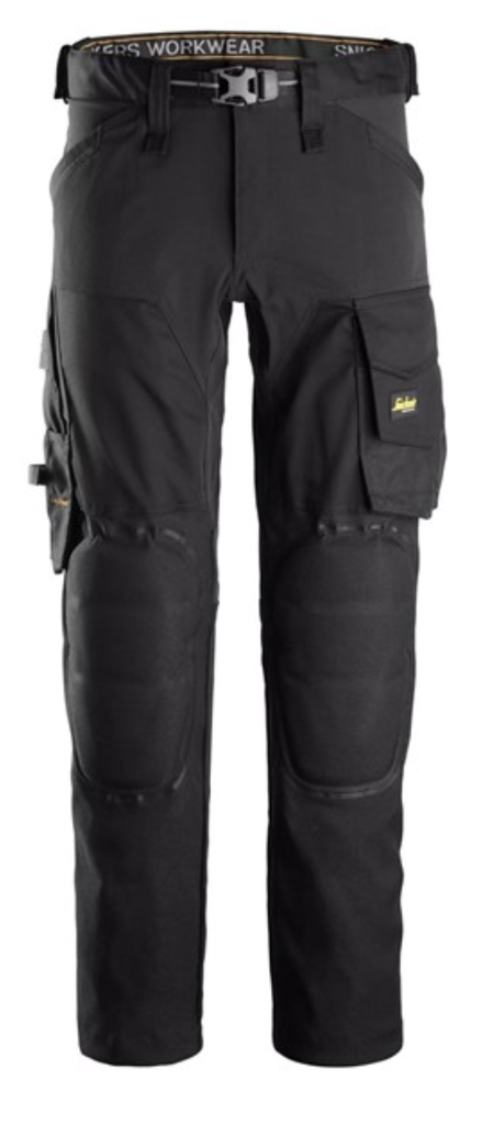 Pantalon avec genouillères Capsulized, stretch, léger - Entrejambe standard - ALLROUNDWORK - SNICKERS WORKWEAR®