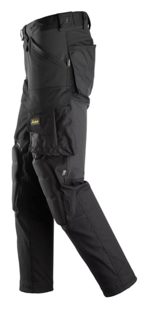 Pantalon avec genouillères intégrées Capsulized™, stretch, léger - Entrejambe court - ALLROUNDWORK - SNICKERS WORKWEAR®