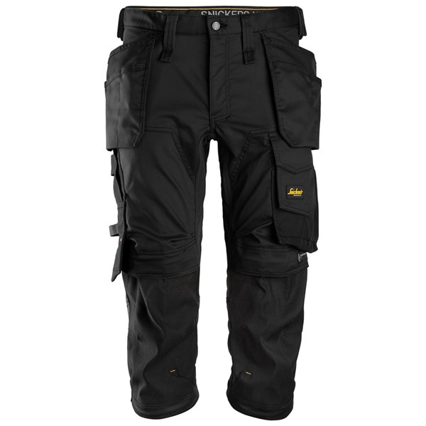 Pantacourt en stretch avec poches holster - Entrejambe standard - ALLROUNDWORK - SNICKERS WORKWEAR®