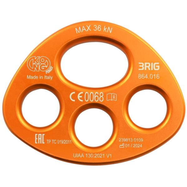 Multiplicateur d’amarrages alu - 3RIG - KONG®